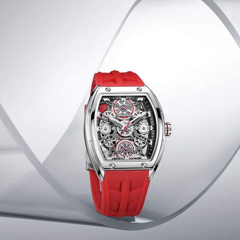 Automatic Mechanical Watch with Hollow Design