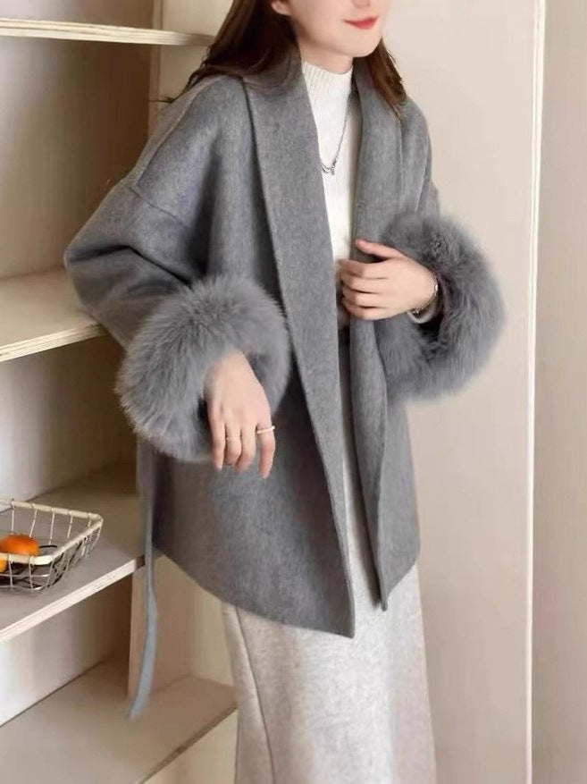 Double-Sided Cashmere Coat