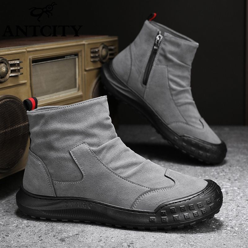 High-top boots, men's shoes, work shoes