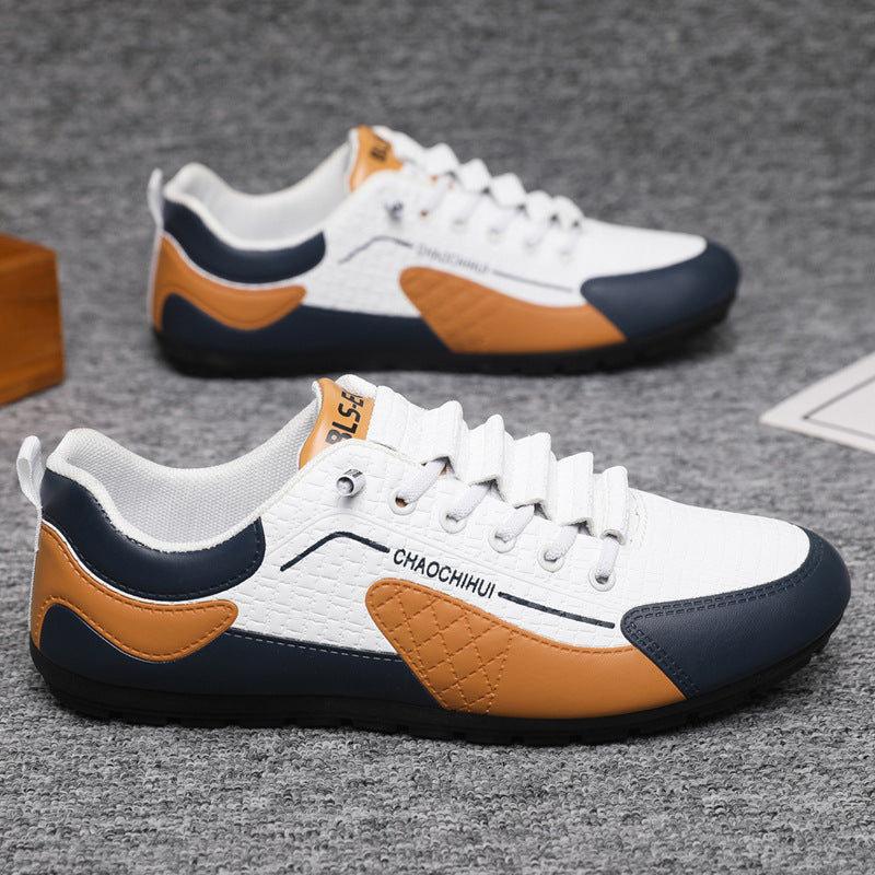 Men's shoes: Fashionable bean shoes, soft-soled shoes