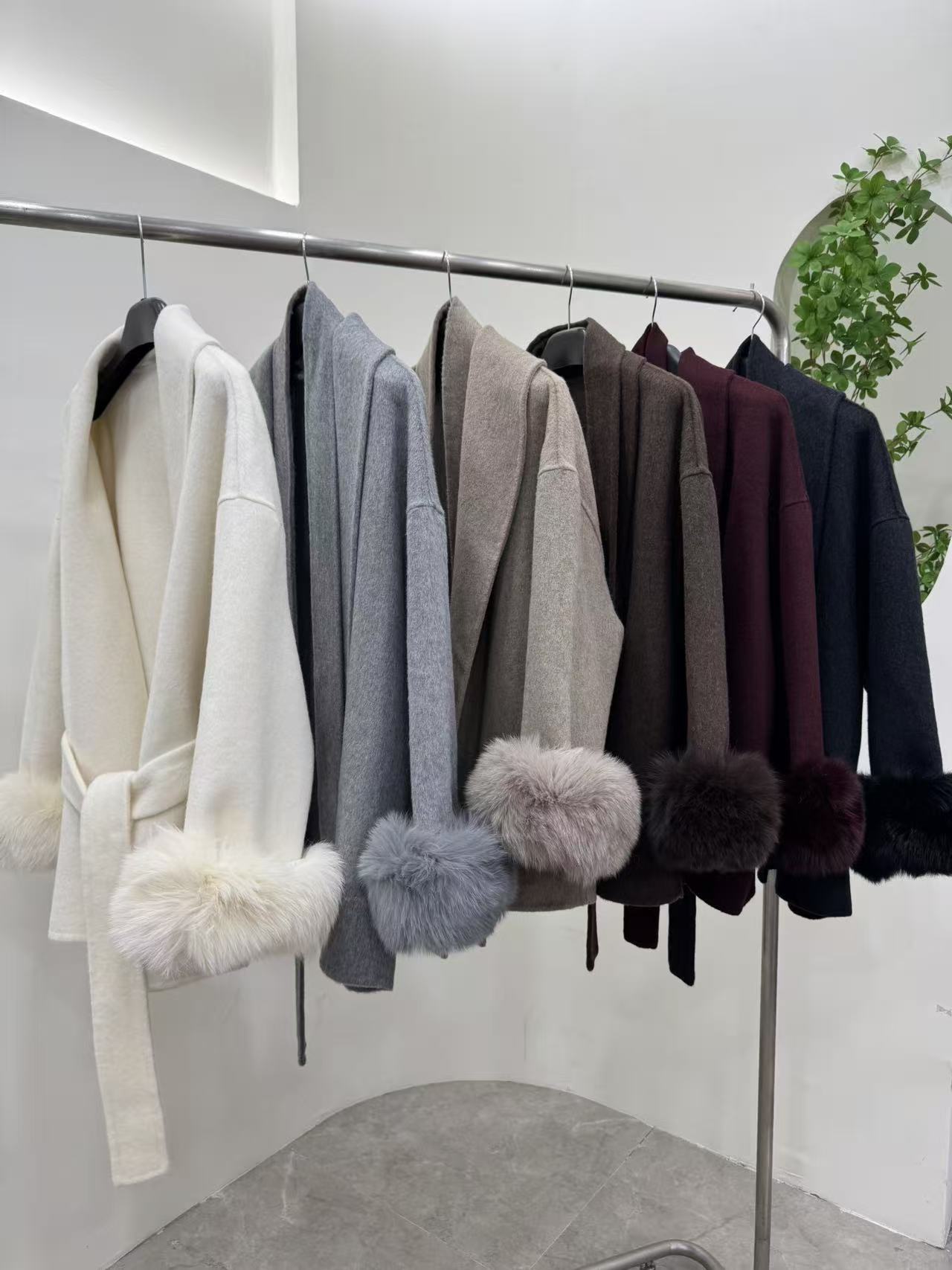 Double-Sided Cashmere Coat