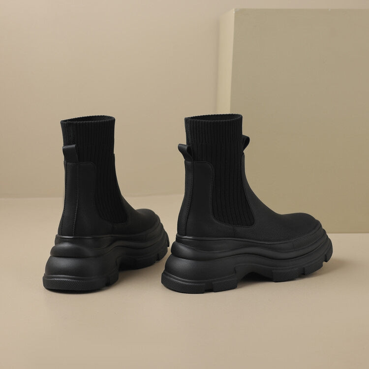 Knitted boots for Women