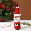 Christmas Decorative Bottle Sleeve Knitted