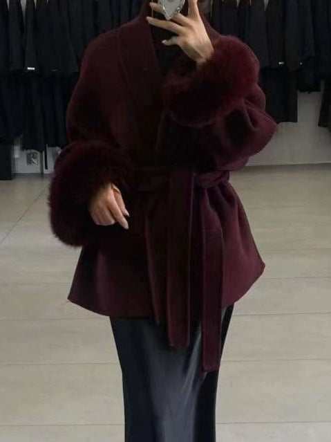 Double-Sided Cashmere Coat