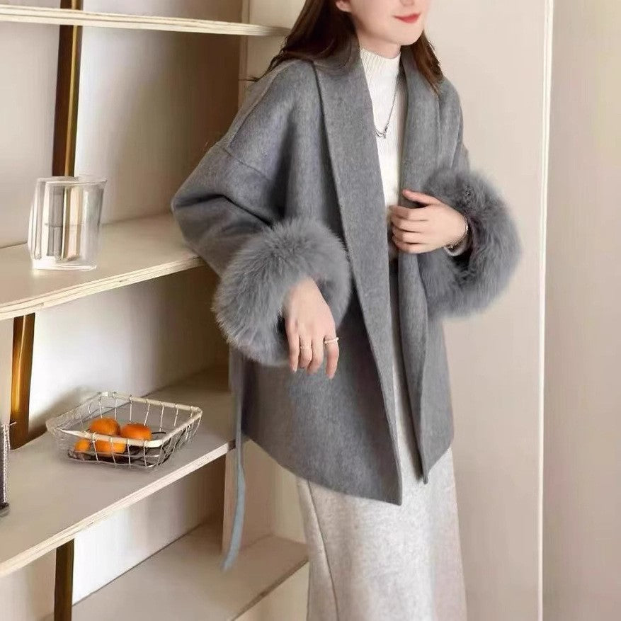 Double-Sided Cashmere Coat