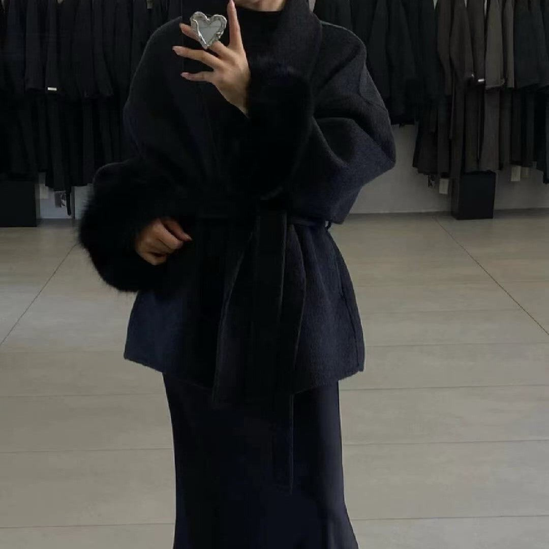 Double-Sided Cashmere Coat