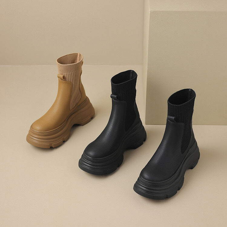 Knitted boots for Women