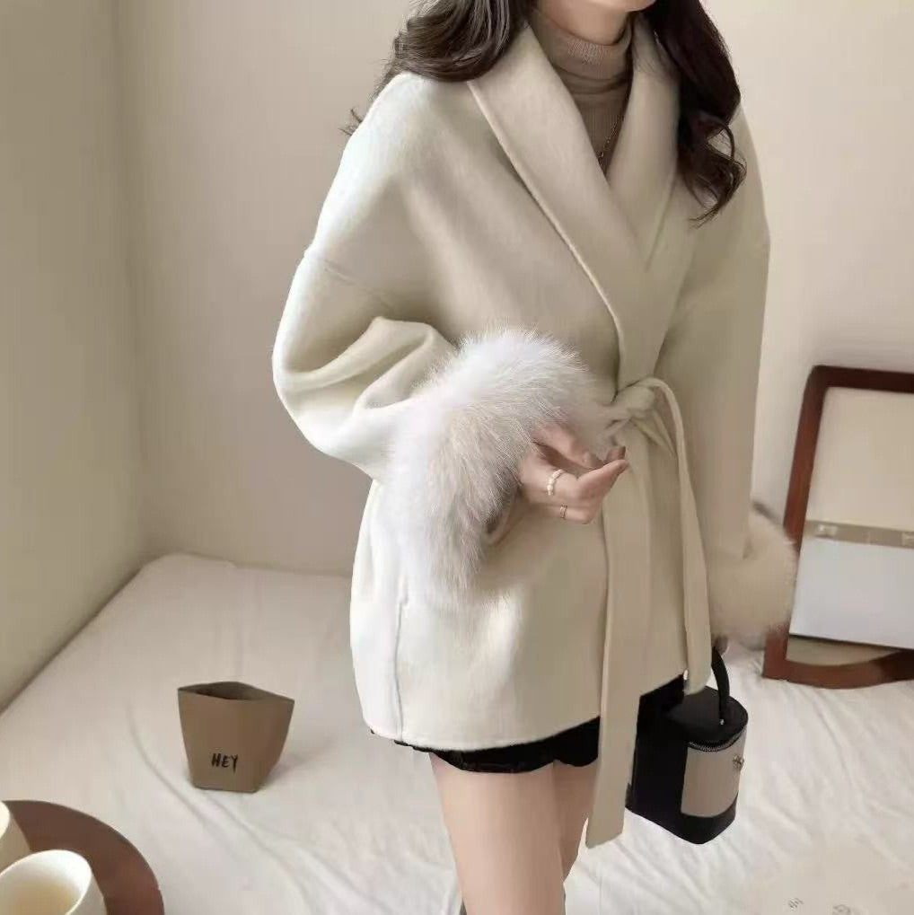 Double-Sided Cashmere Coat