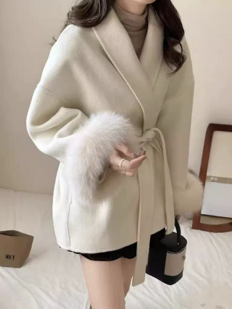 Double-Sided Cashmere Coat