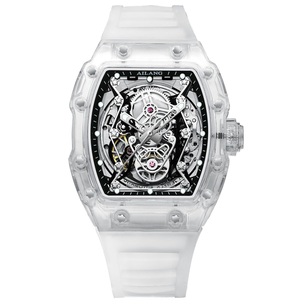 Hollow Mechanical Watch Men's Transparent Waterproof Premium Watch