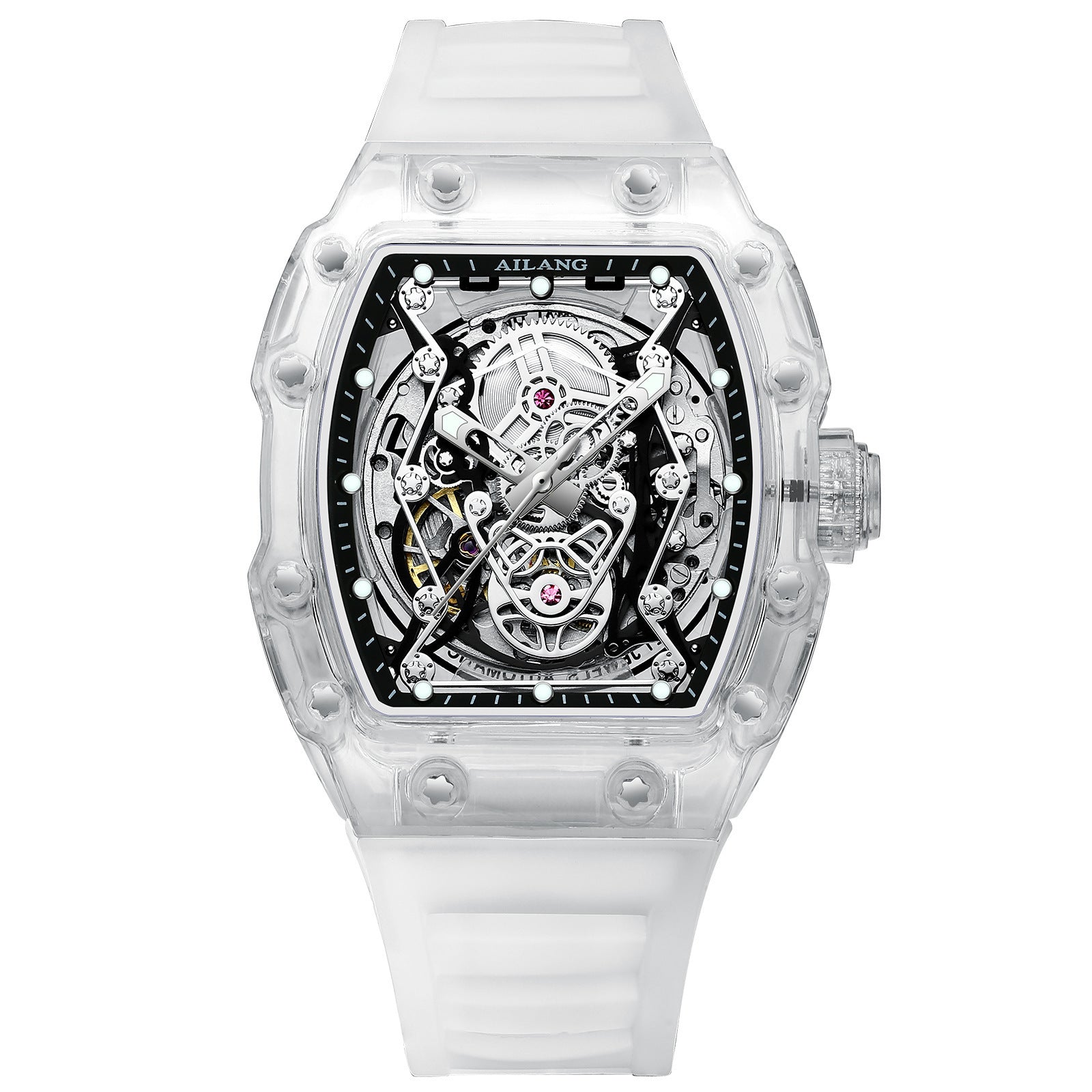 Hollow Mechanical Watch Men's Transparent Waterproof Premium Watch