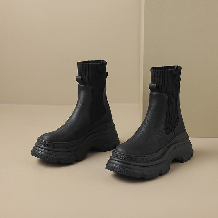 Knitted boots for Women