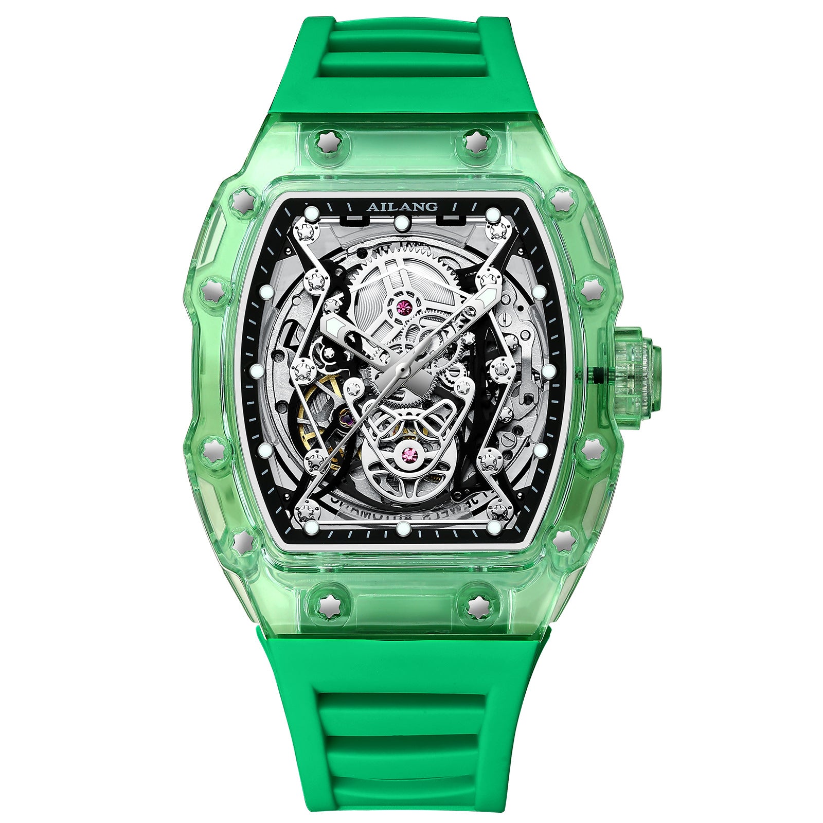 Hollow Mechanical Watch Men's Transparent Waterproof Premium Watch