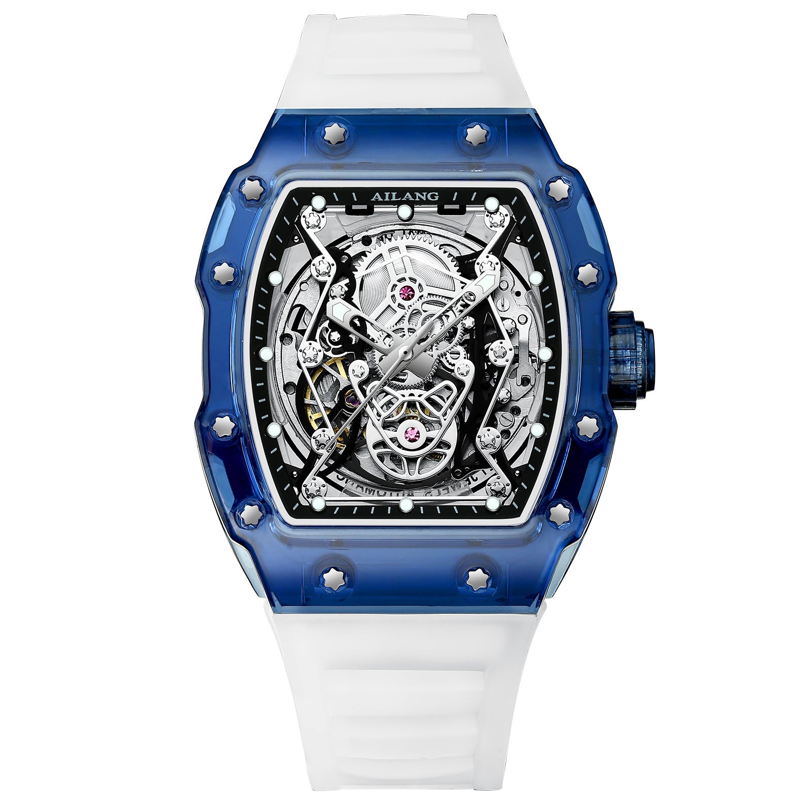 Hollow Mechanical Watch Men's Transparent Waterproof Premium Watch