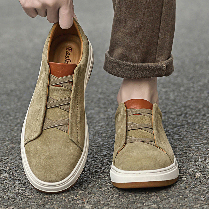 Men's Retro Soft-Soled Slip-On Casual Sneakers