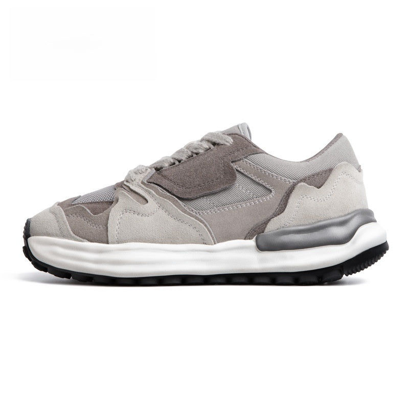 Retro style mesh sports shoes